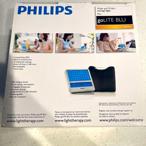 Philips goLITE BLU Energy Light New in Sealed Box - Picture 4 of 11